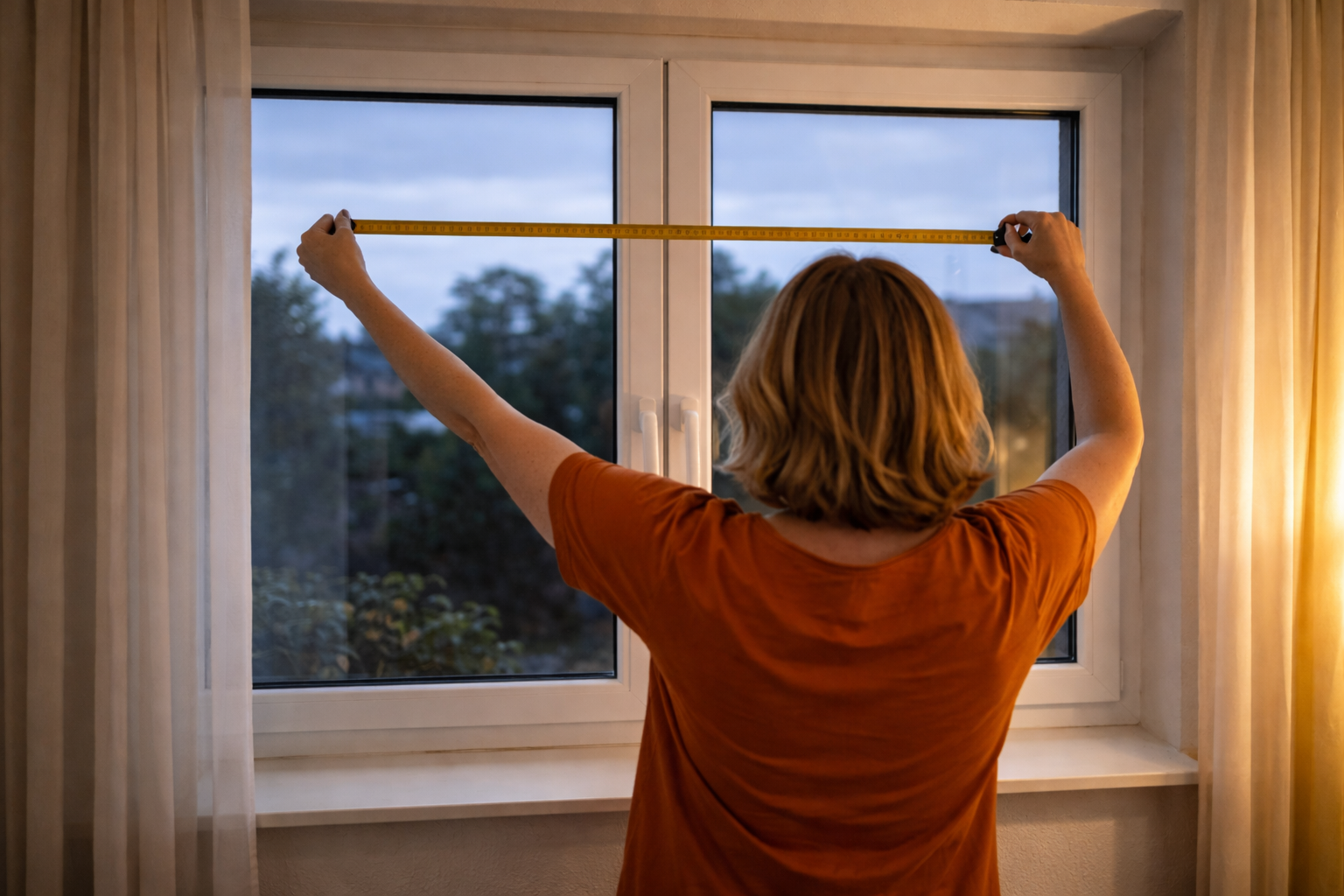 Měření rolety bez invazivní instalace